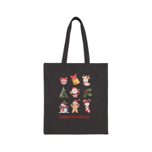 Vintage Christmas Tote Bag | Cozy Holiday Bag