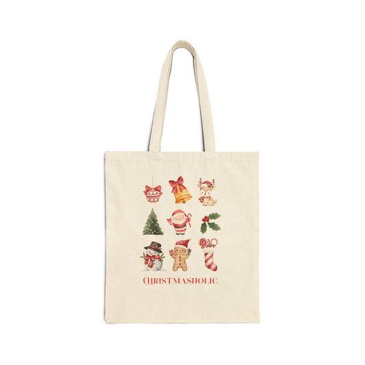 Vintage Christmas  Tote Bag | Cozy Holiday  Bag